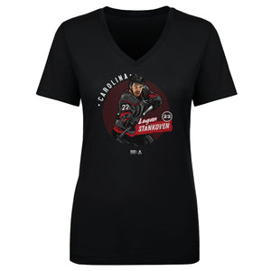 Logan Stankoven Women's V-Neck T-Shirt | 500 LEVEL