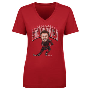Logan Stankoven Women's V-Neck T-Shirt | 500 LEVEL